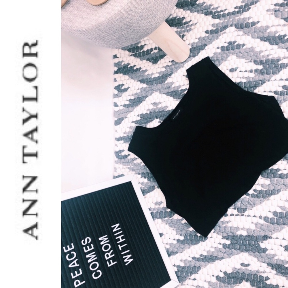 Ann Taylor Sleeveless Sweater Top
